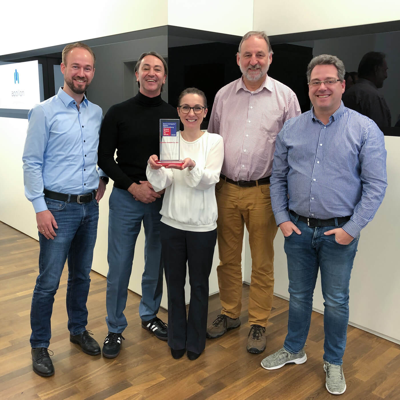 apollon: “Best Employer in Baden-Württemberg 2020“
